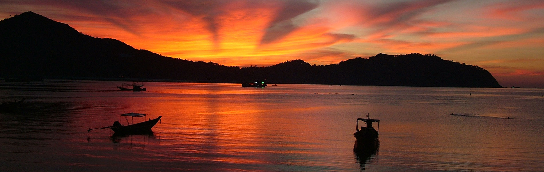 Koh Phangan Chaloklam Sunset